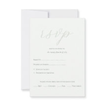 Modern Sage Green QR Code Initialen bruiloft