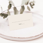 Modern Sage Green Wedding Plaatskaartje