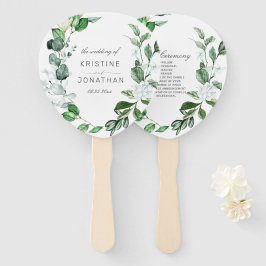 Modern Sage Greenery Wreath White Floral Wedding Handwaaier