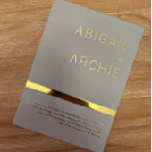 Modern Sage Groen Roos Goud Minimalistische Bruilo Folie Uitnodiging