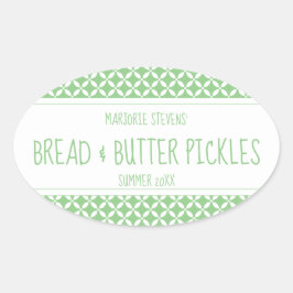 Modern Sage groen & wit inblikken label