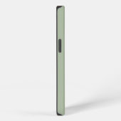 Modern Sage Monogrammed iPhone Hoesje (Rechterkant)