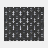 Modern Sagittarius Zodiac Sign on Snake Skin Fleece Deken (Voorkant (Horizontaal))