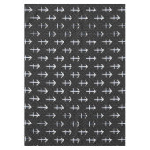 Modern Sagittarius Zodiac Sign on Snake Skin Tafelkleed (Voorkant)