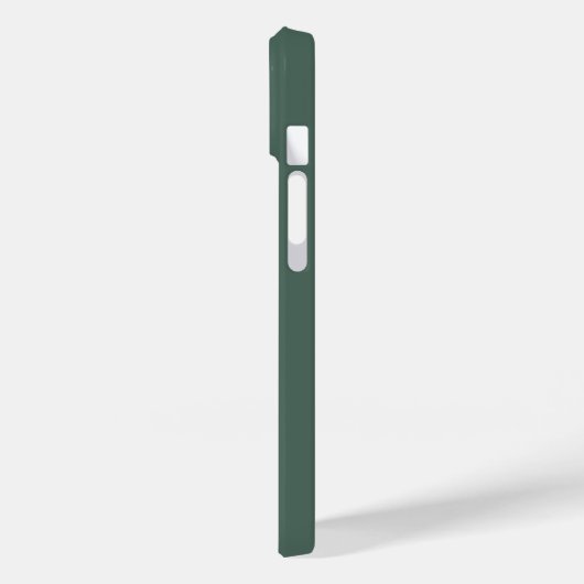 Modern salie groen initiaal minimaal hedendaags Case-Mate iPhone case (Achterkant / Links)