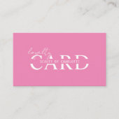 Modern, Salon, 10 - Loyaliteit Kaart (Voorkant)