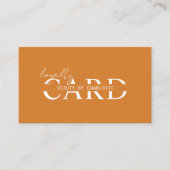 Modern, Salon, 10 - Loyaliteit Kaart (Voorkant)