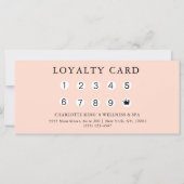 Modern, Salon, 10 - Loyaliteit Kaart (Achterkant)