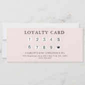 Modern, Salon, 10 - Loyaliteit Kaart (Achterkant)