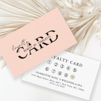 Modern, Salon, 10 - Loyaliteit Kaart