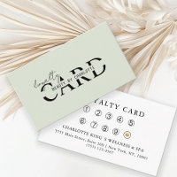 Modern, Salon, 10 - Loyaliteit Kaart