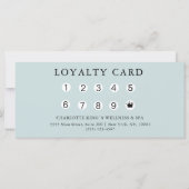 Modern, Salon, 10 - Loyaliteit Kaart (Achterkant)