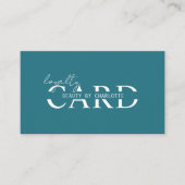 Modern, Salon, 10 - Loyaliteit Kaart (Voorkant)