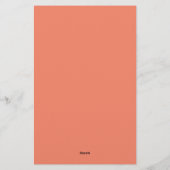 Modern Salon Beauty Wimperstudio Briefpapier (Achterkant)