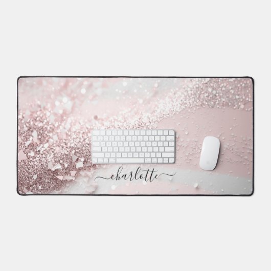 Modern, Salon, Glitter (Imiteer) Bureaumat (Keyboard & Muis)