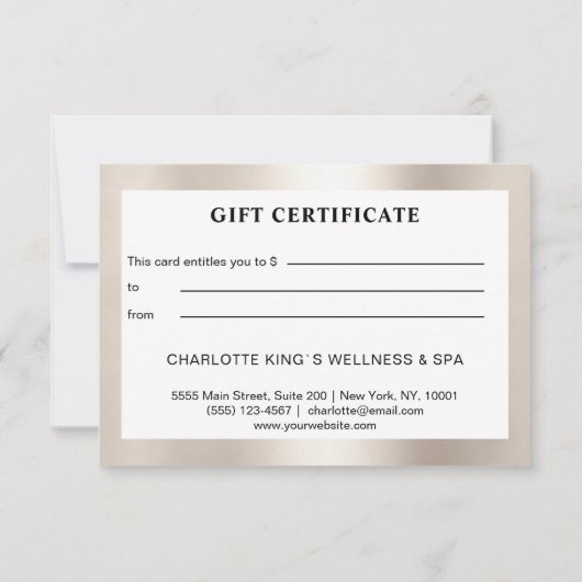 Modern Salon Gold (Achterkant)