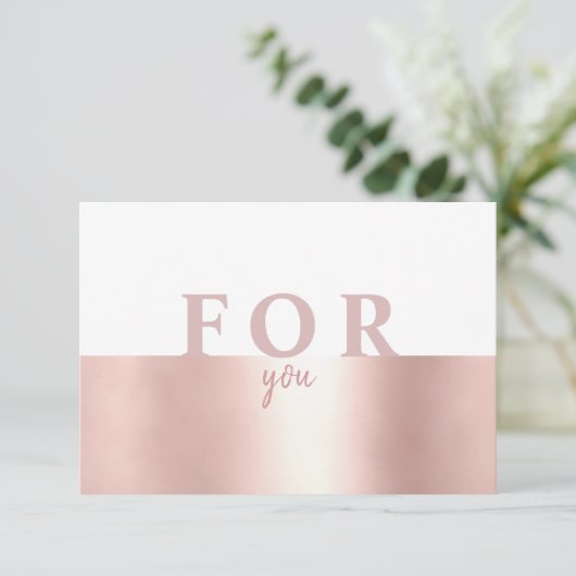 Modern Salon Rosegold (Staand voorkant)