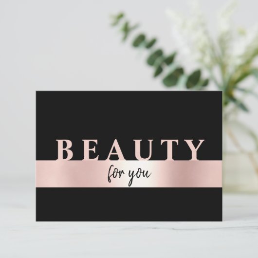 Modern Salon Rosegold (Staand voorkant)