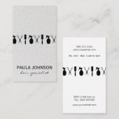 Modern Salon Shears Hair Specialist Visitekaartje (Voorkant / Achterkant)