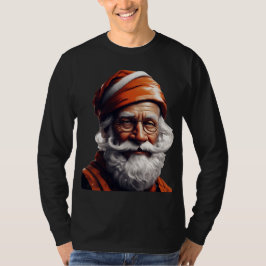 Modern Santa T-shirt | Kerstcadeau voor hem