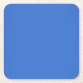 Modern Sapphire Blue Kartonnen Onderzetters (Voorkant)
