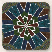 Modern Sari Bier Onderzetter (Voorkant)