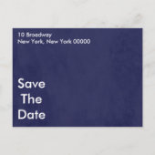 Modern Save the Date Afstuderen Aankondigingskaart (Achterkant)