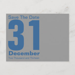 Modern Save the Date Briefkaart