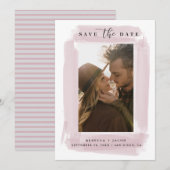 Modern Save the Date Wedding Photo (Voorkant / Achterkant)