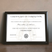 Modern Saxofoon Cursus Voltooiingscertificaat