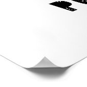 Modern scandi Girls grootmacht Poster (Hoek)