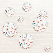 Modern Scandinavian Floral Confetti