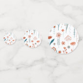 Modern Scandinavian Floral Confetti (Voorkanten)