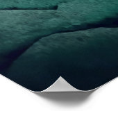 Modern Scandinavisch berglandschap Poster (Hoek)