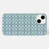 Modern Scandinavisch design Blue Olive Green Case-Mate iPhone Case (Achterkant (horizontaal))