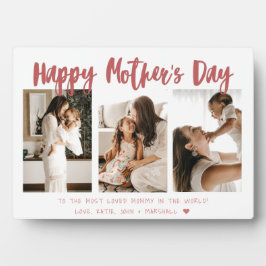 Modern Scarlet Calligrafie 3 Fotomoederdag Fotoplaat