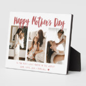 Modern Scarlet Calligrafie 3 Fotomoederdag Fotoplaat (Zijkant)