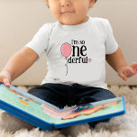 Modern Schattig Roze Ballon Olenful Verjaardag Romper<br><div class="desc">Deze baby girl bodysuite heeft een roze ballon en hart illustratie,  en ik ben zo Onederful gespeld in een schattig handgeschreven lettertype. Deze baby jumpsuite is de perfecte outfit voor de eerste verjaardagsfeestviering van je baby. U kunt ballon- en tekstkleuren wijzigen als u wilt!</div>