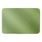 Modern schattig Solid Green gradient Wave patroon Badmat (Voorkant)