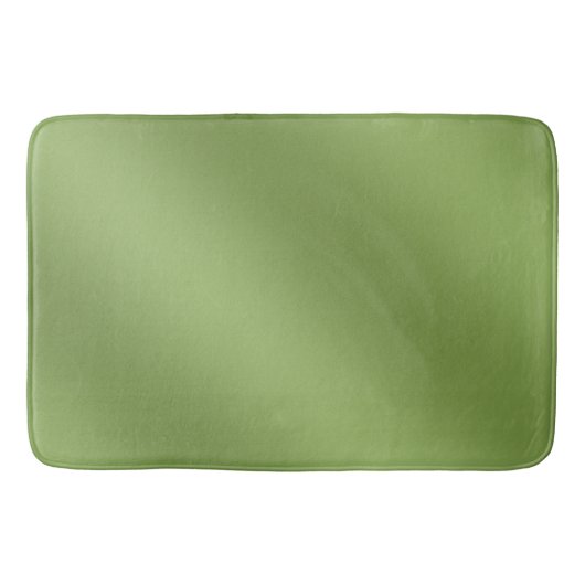 Modern schattig Solid Green gradient Wave patroon Badmat (Voorkant)