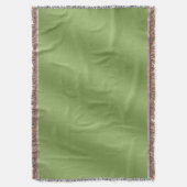 Modern schattig Solid Green gradient Wave patroon Deken (Voorkant Verticaal)