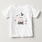 Modern schattig spooky een halloween eerste verjaa (Voorkant)