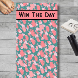 Modern Schattige Abstract Kleurrijk Patroon Yogamat