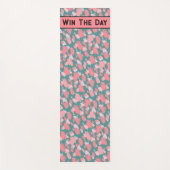 Modern Schattige Abstract Kleurrijk Patroon Yogamat (Voorkant)