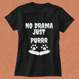 Modern Schattige Grappig Cat Pet Quote Gepersonali T-shirt