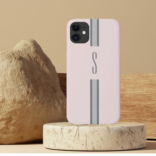 Modern Schattige roze Case-Mate iPhone Case