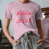 Modern Schattige Script Jesus Faith T-shirt