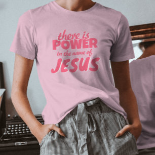 Modern Schattige Script Jesus Faith T-shirt