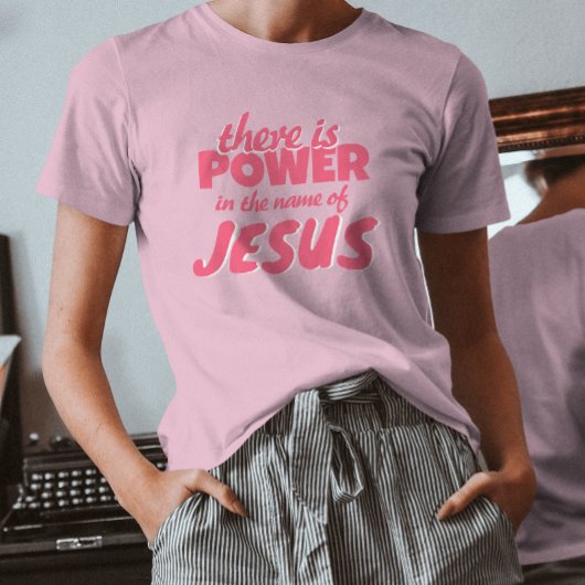 Modern Schattige Script Jesus Faith T-shirt
