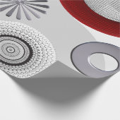 Modern, Schattige, stijlvol, geometrisch inpakpapi Cadeaupapier (Hoek)